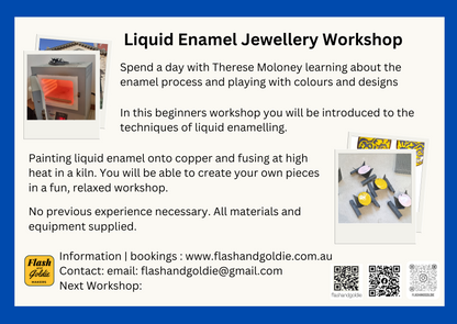 Liquid Enamelling Workshop - Introduction 1st April 2023