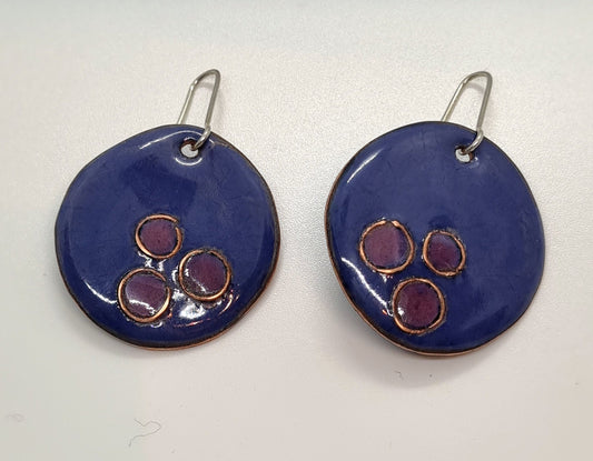 Spot On Earrings - Hyacinth